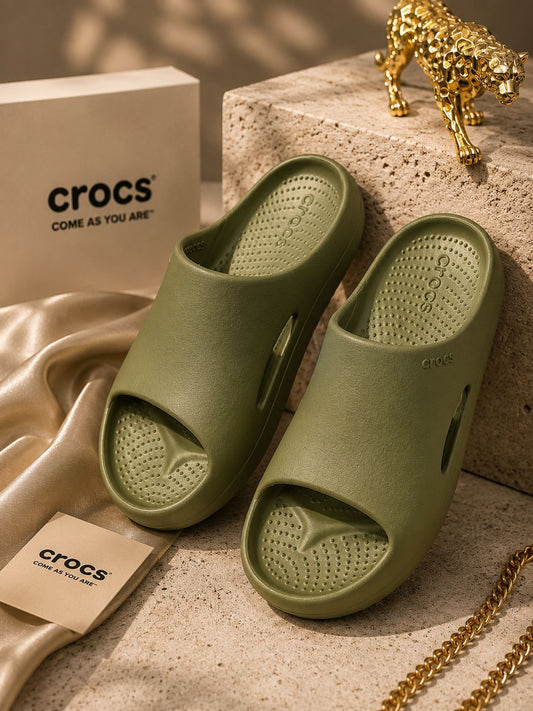 Crocs™ Sliders Bleech Green
